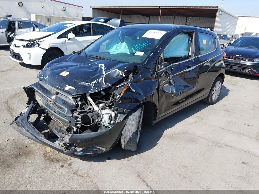 Vin: kl8cf6sa8gc597629, lot: 46079687, chevrolet spark 2lt cvt 20162