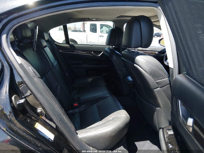2013 Lexus Gs 350 VIN: JTHBE1BL0D5027133 Lot: 45581349