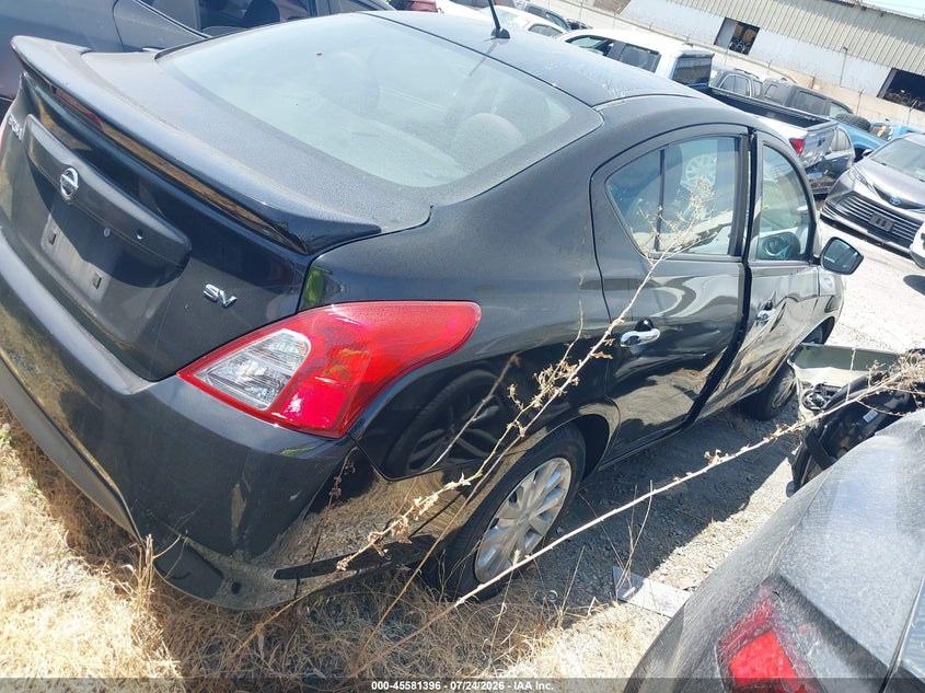 Vin: 3n1cn7ap8jl877703, lot: 46079749, nissan versa 1.6 sv 20184