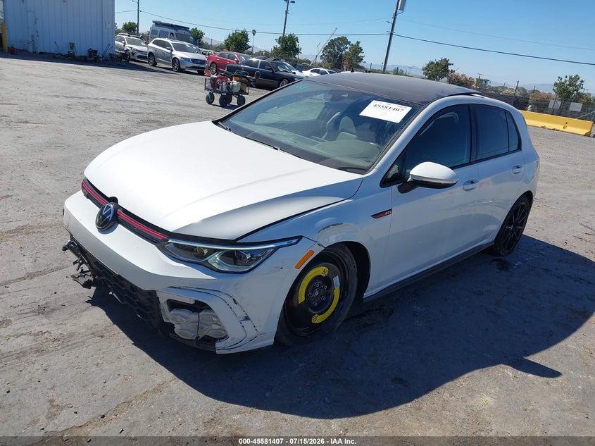 Vin: wvw3a7cd1pw184146, lot: 46079760, volkswagen golf gti 2.0t se 20232