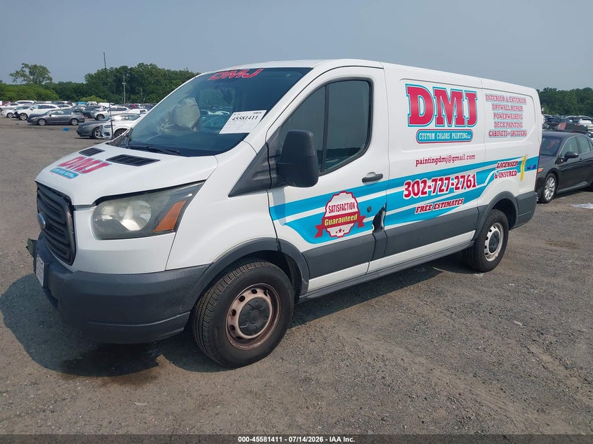 Vin: 1ftne1zm0fka93151, lot: 46079764, ford transit-150 20152