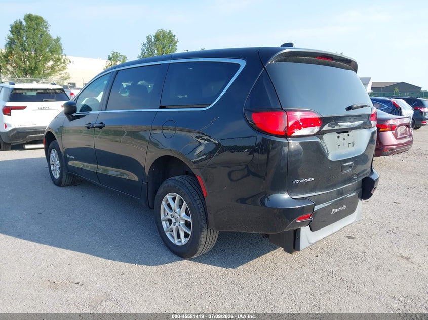 Vin: 2c4rc1cg8nr103886, lot: 46079772, chrysler voyager lx 20223