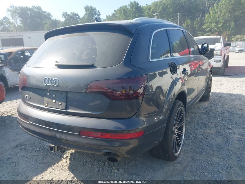 Vin: wa1lgafe5bd009476, lot: 46079773, audi q7 3.0t premium 20114