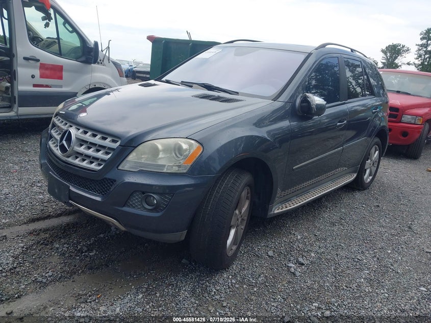 2010 MERCEDES-BENZ ML 350 auction photo 2