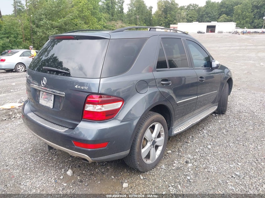 2010 MERCEDES-BENZ ML 350 auction photo 4