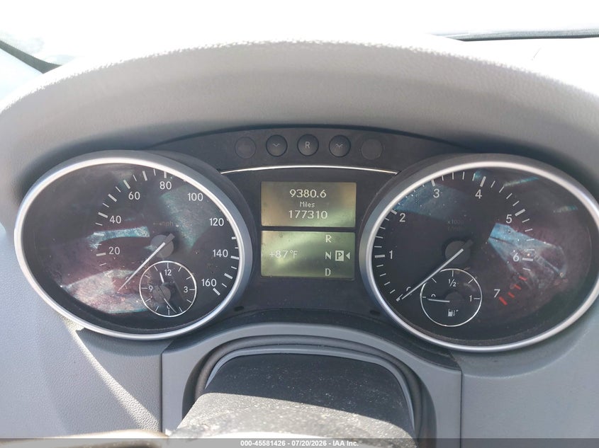 2010 MERCEDES-BENZ ML 350 auction photo 7