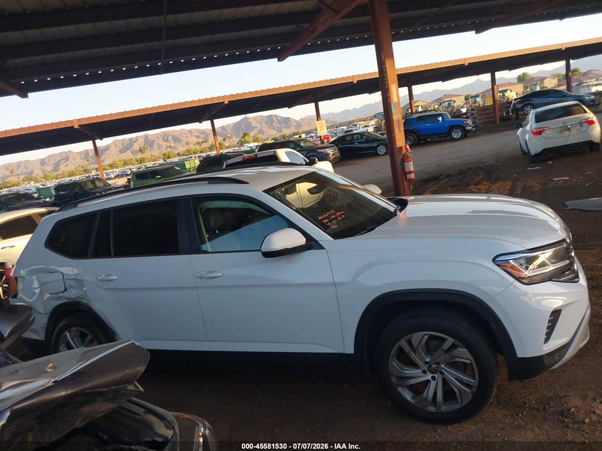 2021 Volkswagen Atlas 3.6L V6 Se W/Technology VIN: 1V2WR2CA8MC521910 Lot: 45581530