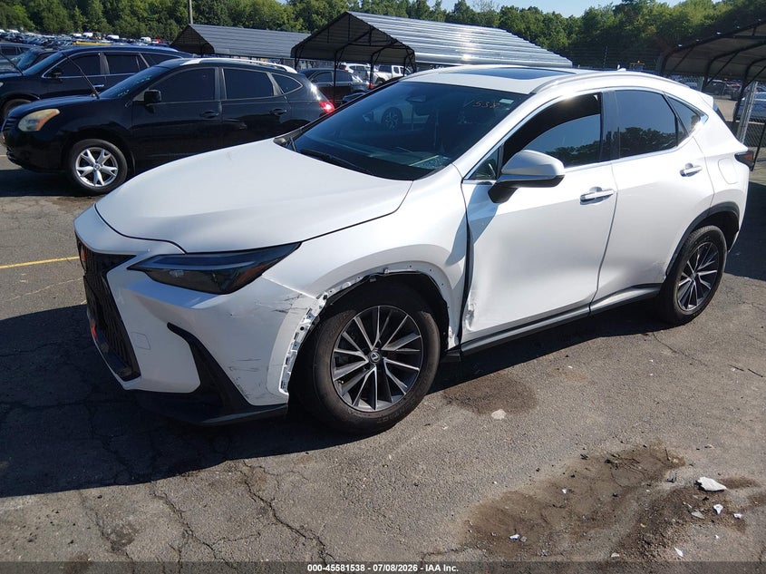 Vin: 2t2agcez7nc002538, lot: 46079891, lexus nx 350 20222