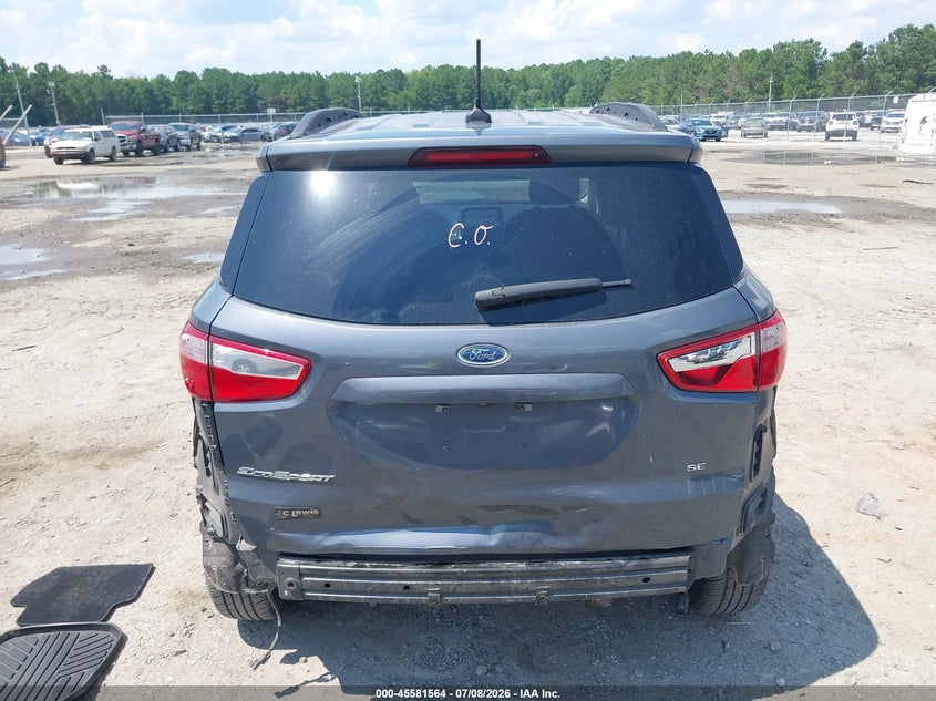 2021 Ford Ecosport Se VIN: MAJ3S2GE4MC407625 Lot: 45581564