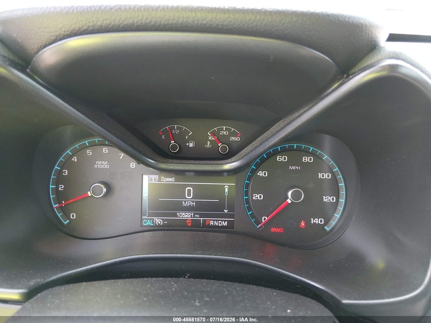 2016 CHEVROLET COLORADO auction photo 7
