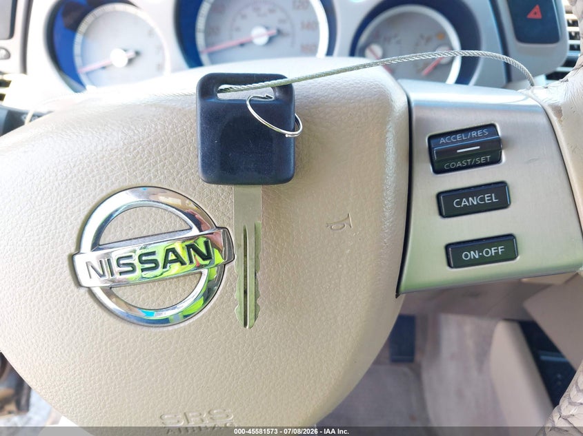 2007 Nissan Murano S VIN: JN8AZ08W57W626951 Lot: 45581573