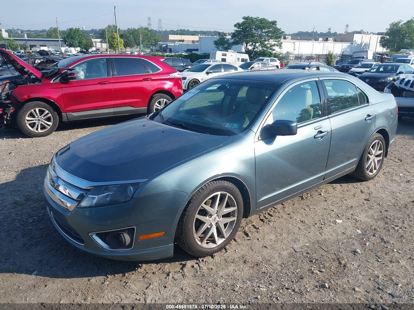 2012 Ford Fusion Sel 3FAHP0JA7CR253719 photo 1