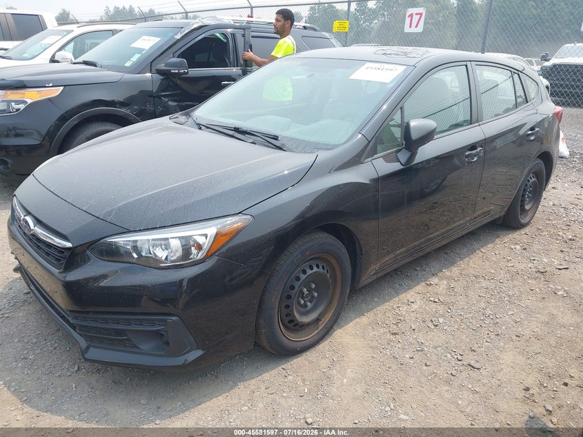 Vin: 4s3gtab64p3705633, lot: 46079950, subaru impreza base 5-door 20232
