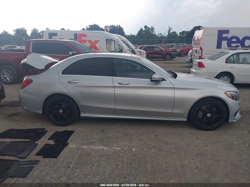 2016 Mercedes-Benz C 300 Sport 4Matic VIN: 55SWF4KBXGU140954 Lot: 45581608