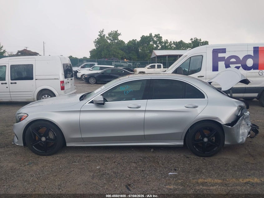 2016 Mercedes-Benz C 300 Sport 4Matic VIN: 55SWF4KBXGU140954 Lot: 45581608