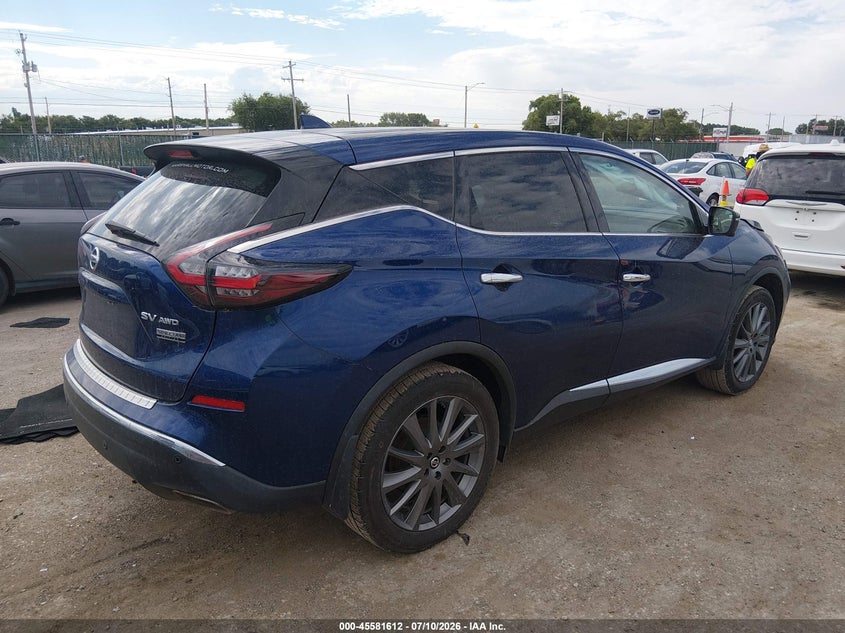 2021 NISSAN MURANO auction photo 4