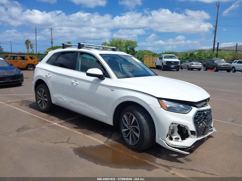 Vin: wa1eaafy3p2118347, lot: 46079986, audi q5 premium plus 45 tfsi s line quattro 20231