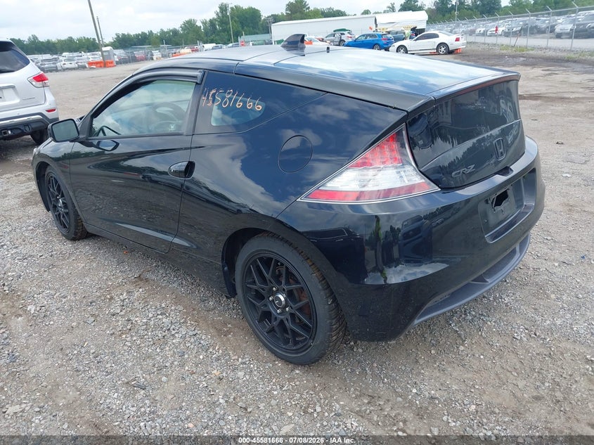 Vin: jhmzf1c63bs013360, lot: 46080019, honda cr-z ex 20113