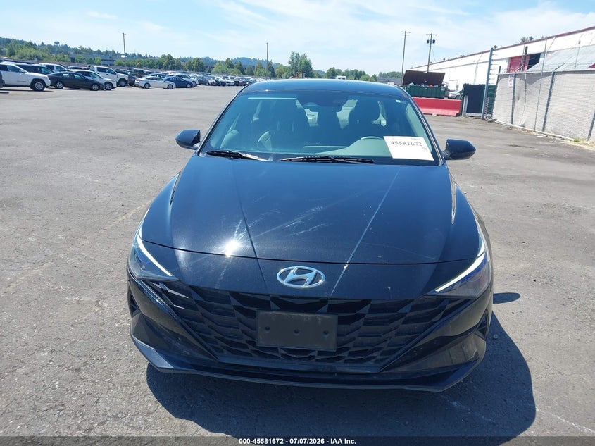 2021 Hyundai Elantra Se VIN: 5NPLL4AG2MH047451 Lot: 45581672