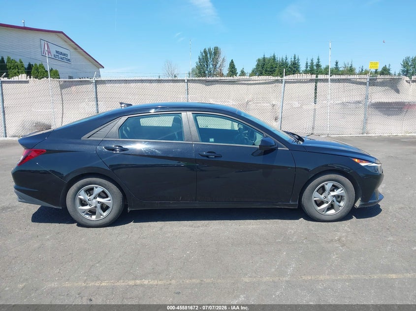 2021 Hyundai Elantra Se VIN: 5NPLL4AG2MH047451 Lot: 45581672