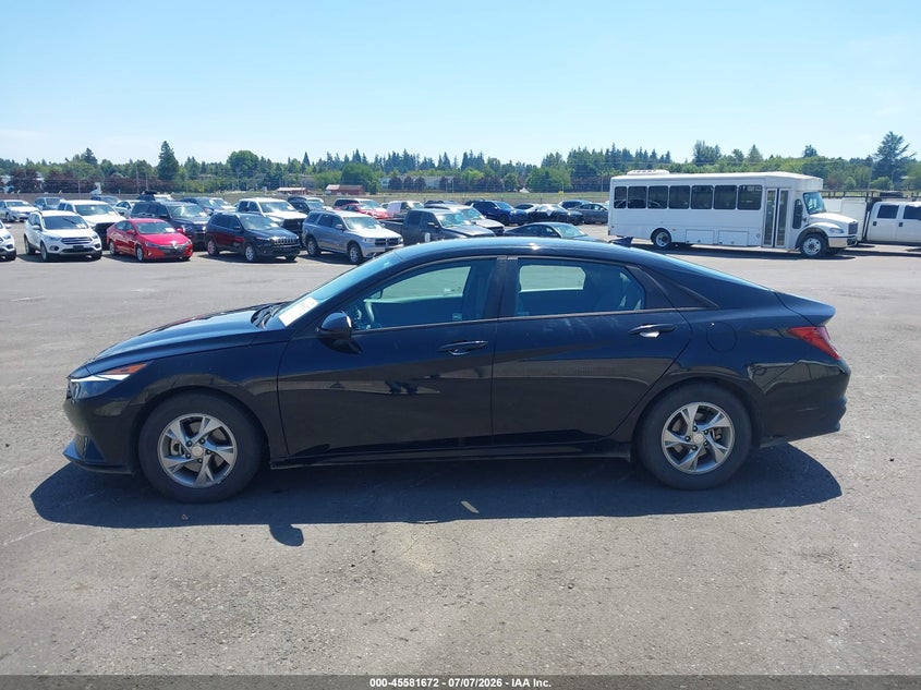 2021 Hyundai Elantra Se VIN: 5NPLL4AG2MH047451 Lot: 45581672