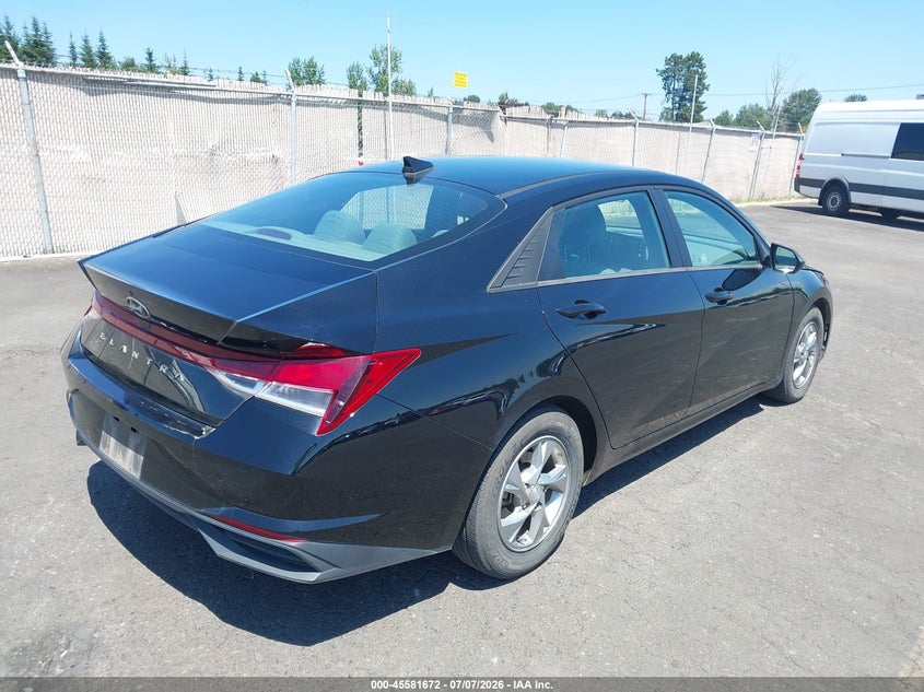 2021 Hyundai Elantra Se VIN: 5NPLL4AG2MH047451 Lot: 45581672