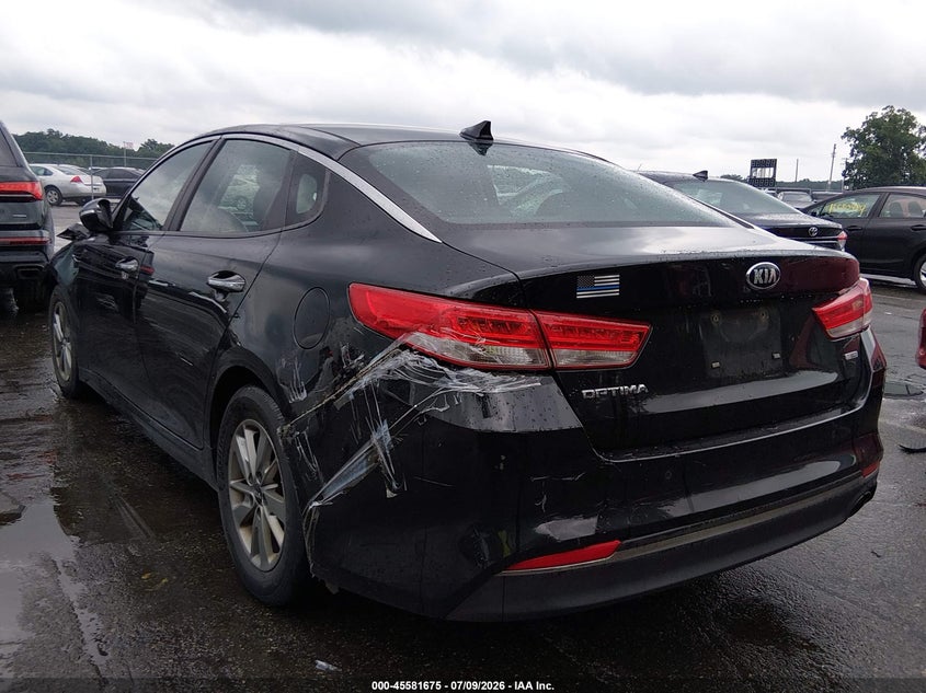 Vin: 5xxgt4l16gg046085, lot: 46080028, kia optima lx turbo 20163