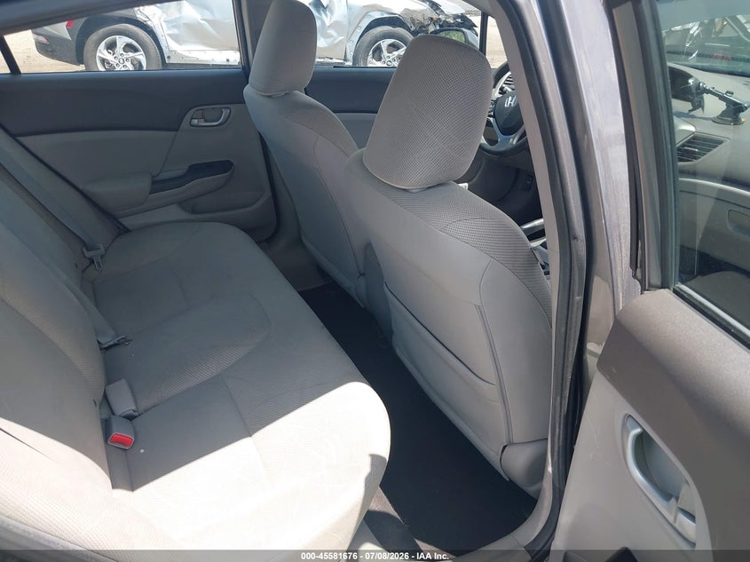 2012 HONDA CIVIC auction photo 8