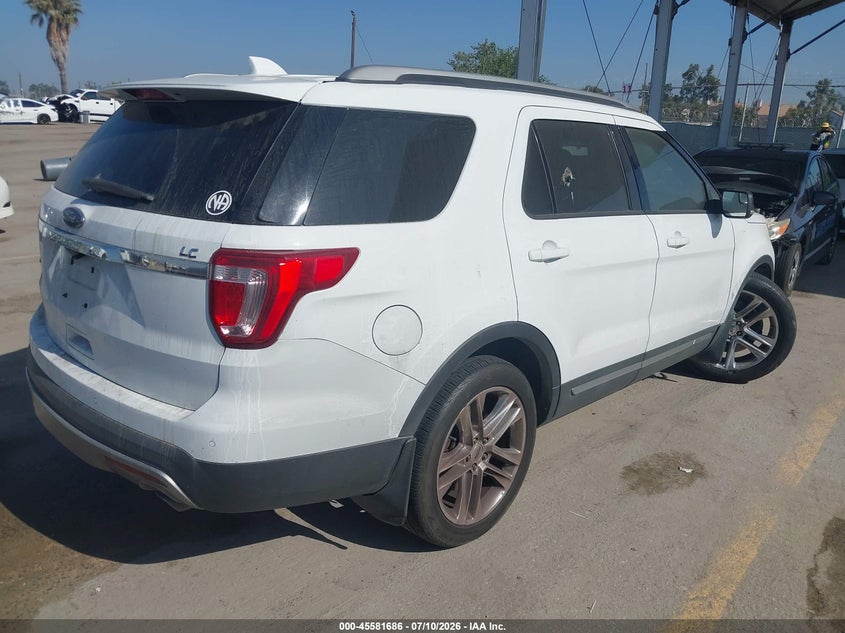 Vin: 1fm5k7d86ggc66791, lot: 46080039, ford explorer xlt 20164