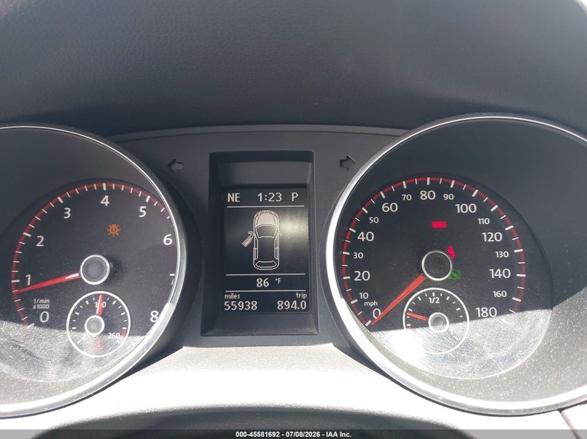 2011 Volkswagen Gti 2-Door/2-Door Autobahn VIN: WVWFV7AJ5BW003052 Lot: 45581692