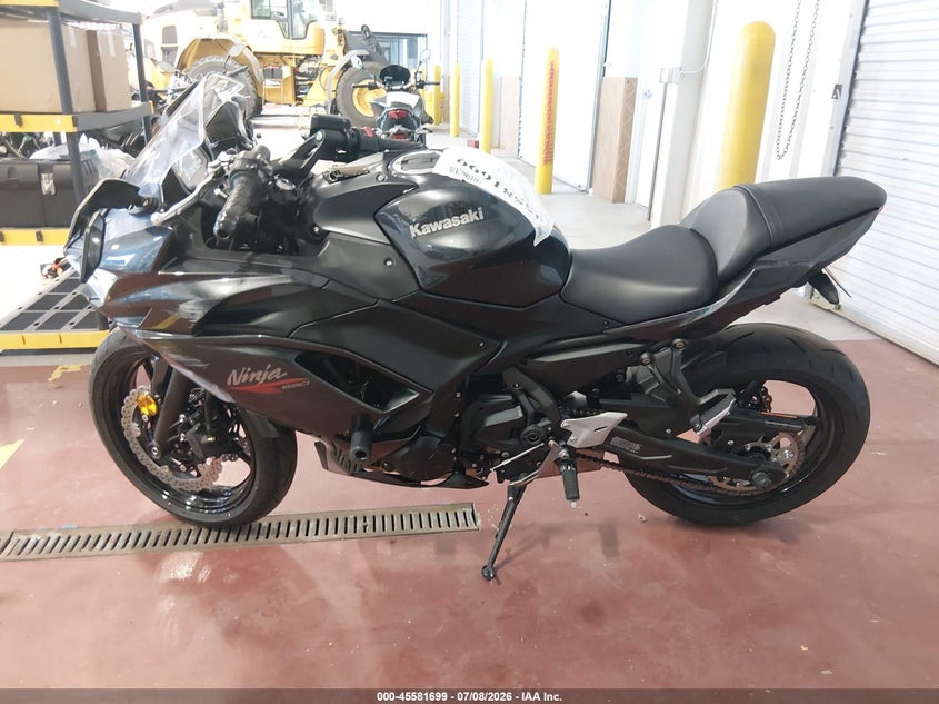 2026 Kawasaki Ex650 R VIN: ML5EXER12TDAJ9878 Lot: 45581699