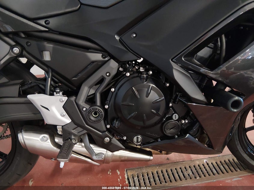 2026 Kawasaki Ex650 R VIN: ML5EXER12TDAJ9878 Lot: 45581699