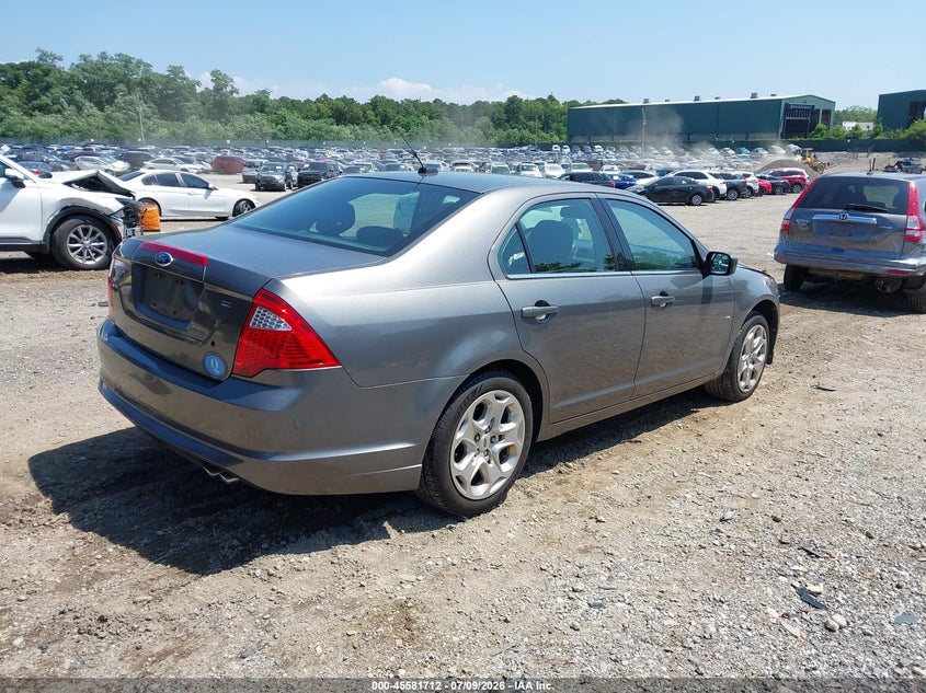 Vin: 3fahp0ha3br158692, lot: 46080065, ford fusion se 20114