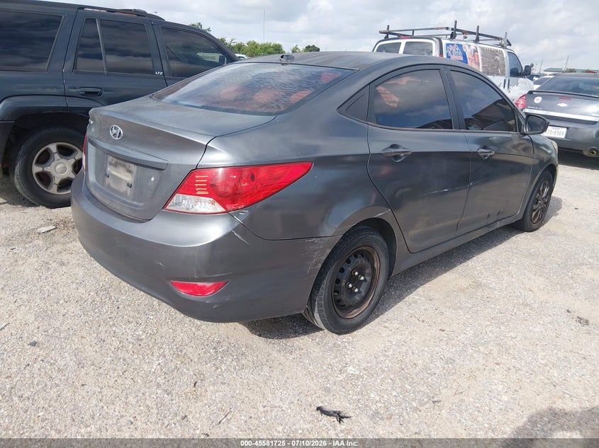 Vin: kmhct4ae6du349115, lot: 46080078, hyundai accent gls 20134