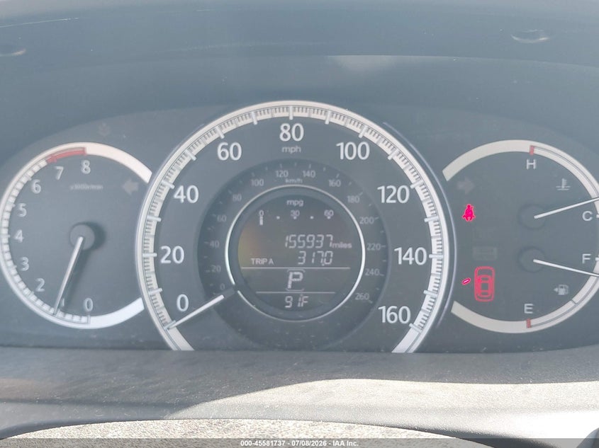 2014 HONDA ACCORD auction photo 7