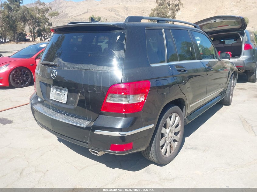 2010 MERCEDES-BENZ GLK-KLASSE VIN WDCGG5GBXAF439827 nuotrauka 4