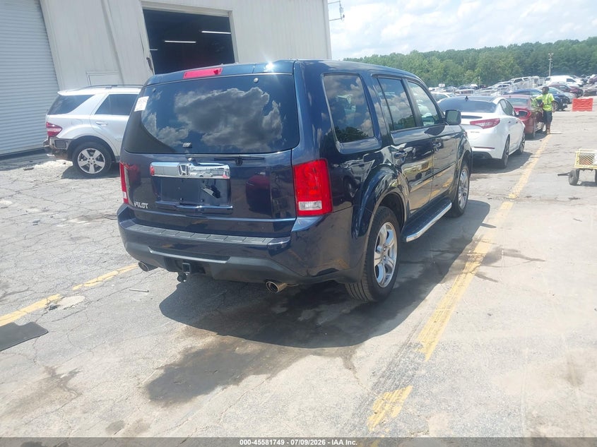 2012 HONDA PILOT auction photo 4