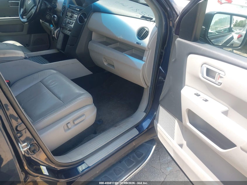 2012 HONDA PILOT auction photo 5