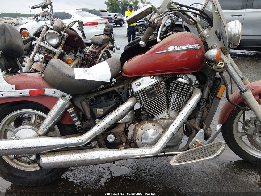 2003 Honda Vt1100 C VIN: 1HFSC18093A700288 Lot: 45581750