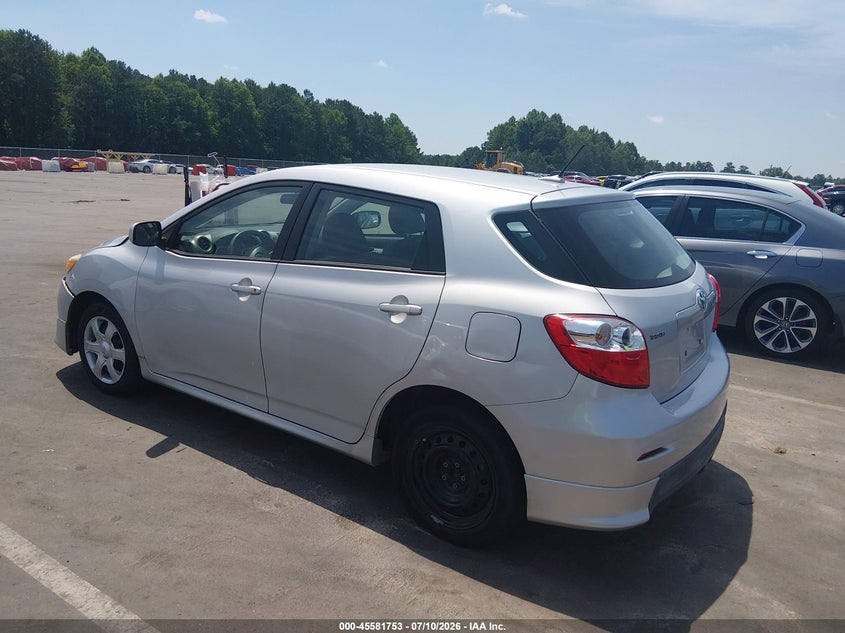 Vin: 2t1ku4ee5ac509906, lot: 46080106, toyota matrix 20103
