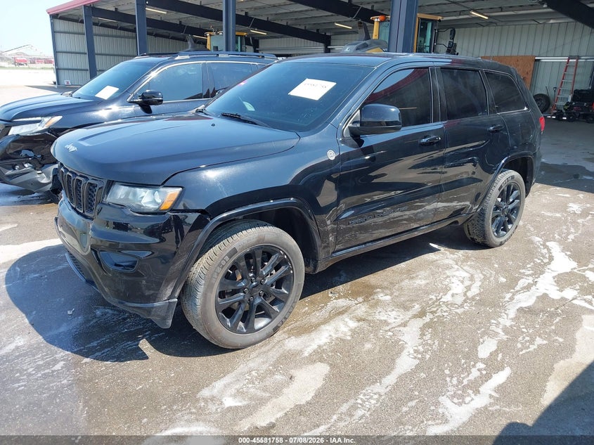 2018 Jeep Grand Cherokee Laredo, Удар спереди, IAAI, VIN 1C4RJFAG7JC190043 — фото 2