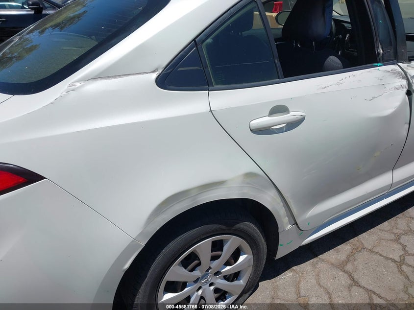 2020 Toyota Corolla Le VIN: JTDEPRAE4LJ050012 Lot: 45581766