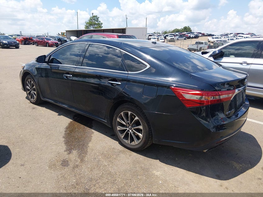 Vin: 4t1bk1eb4hu261392, lot: 46080124, toyota avalon xle premium 20173