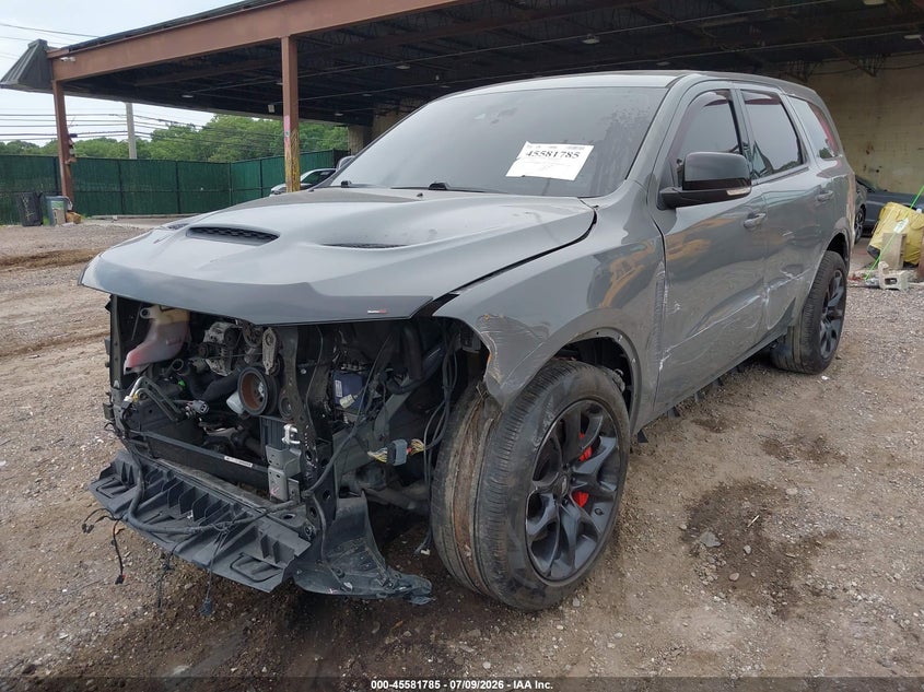 Vin: 1c4sdjct8nc209808, lot: 46080138, dodge durango r/t plus awd 20222