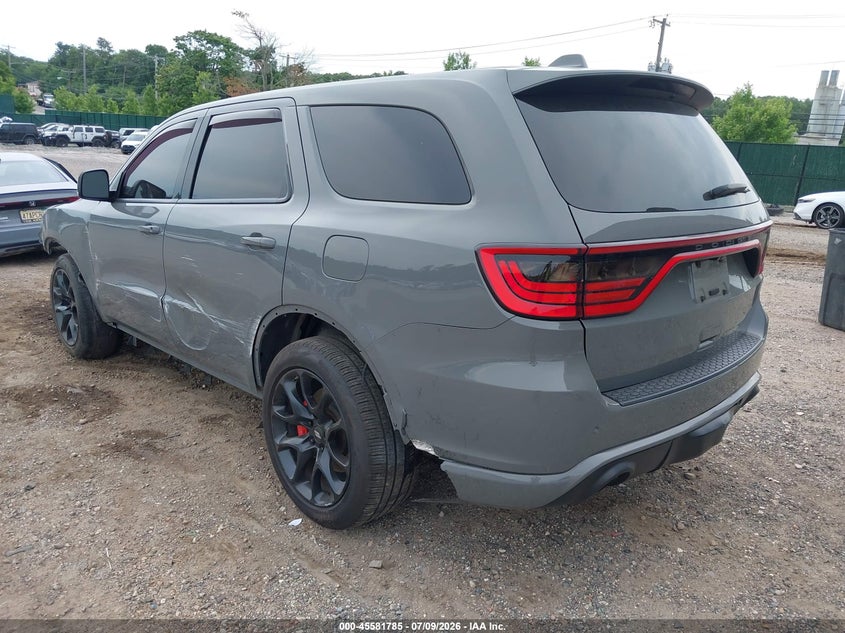 Vin: 1c4sdjct8nc209808, lot: 46080138, dodge durango r/t plus awd 20223