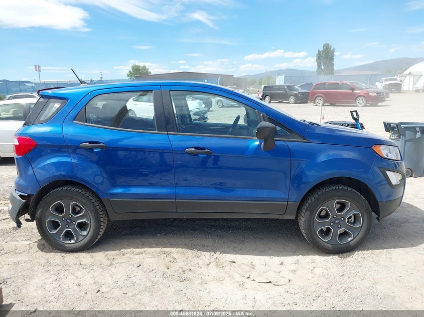2021 Ford Ecosport S VIN: MAJ6S3FLXMC398531 Lot: 45581826
