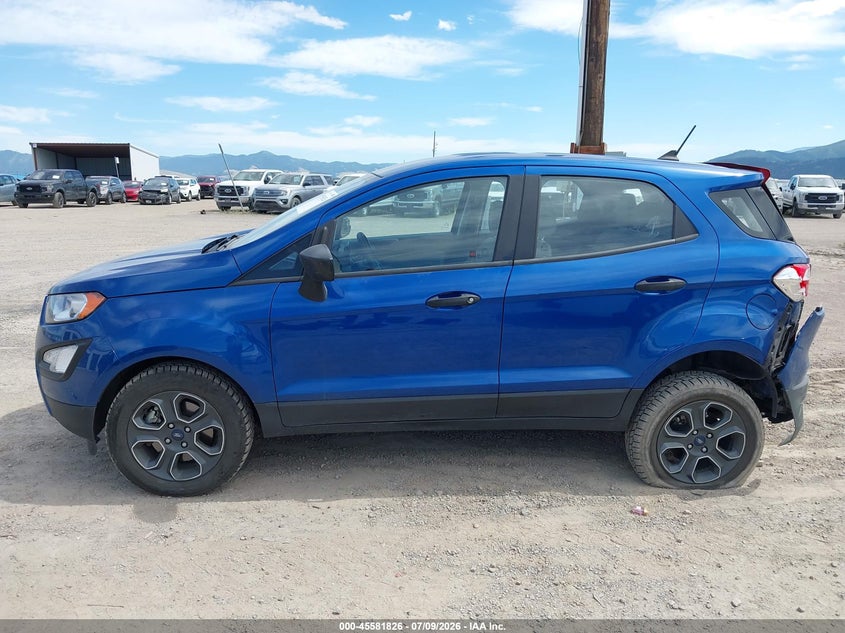 2021 Ford Ecosport S VIN: MAJ6S3FLXMC398531 Lot: 45581826