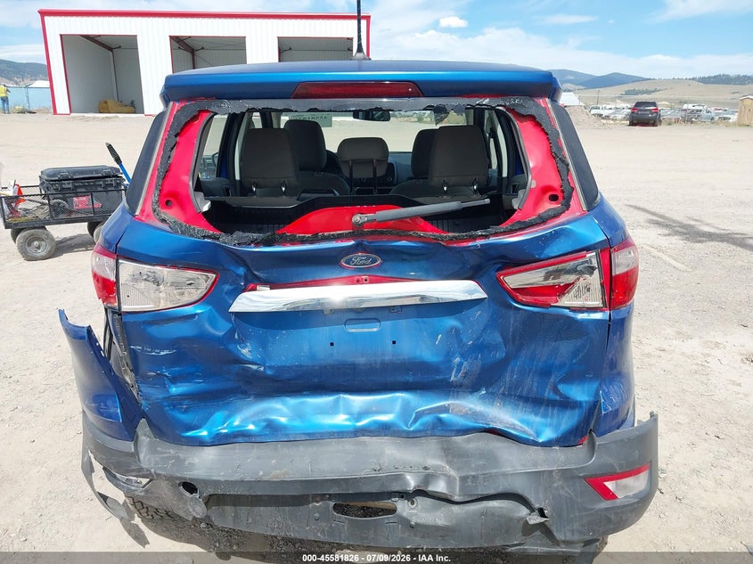 2021 Ford Ecosport S VIN: MAJ6S3FLXMC398531 Lot: 45581826