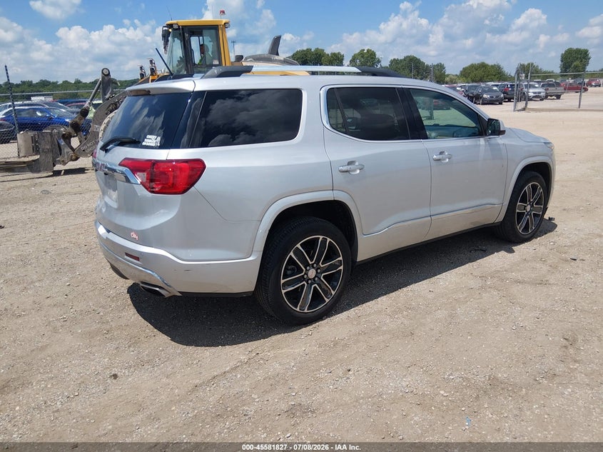 Vin: 1gkknpls4hz288407, lot: 46080180, gmc acadia denali 20174