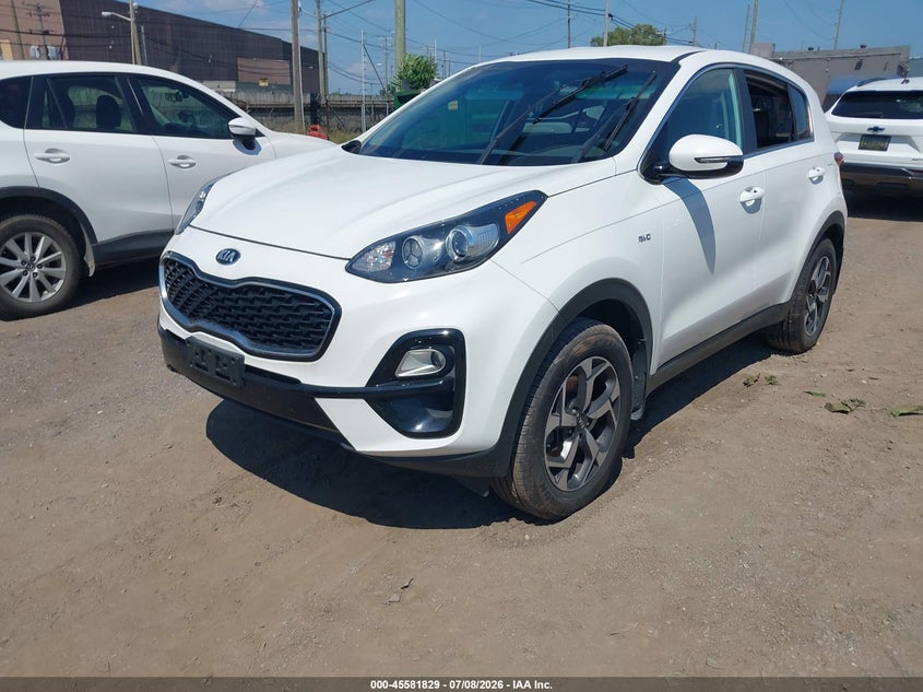 2020 Kia Sportage Lx, Угон, IAAI, VIN KNDPMCAC4L7731720 — фото 2